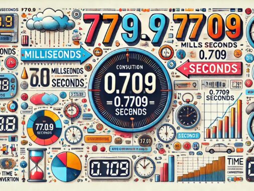 770.9 Milliseconds To Seconds