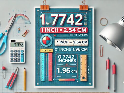 0.7742 Inches To cm