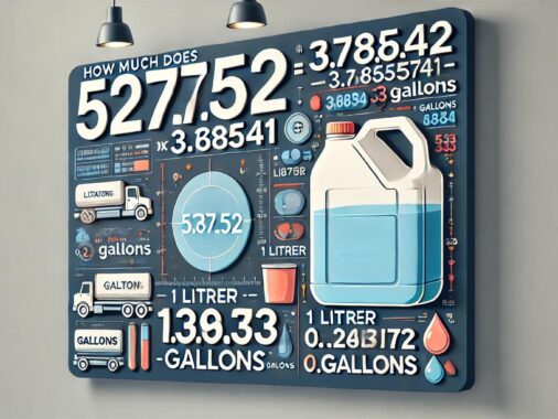 How Much Does 527.52 Into Gallons