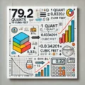 79.2 qt to cubic feet